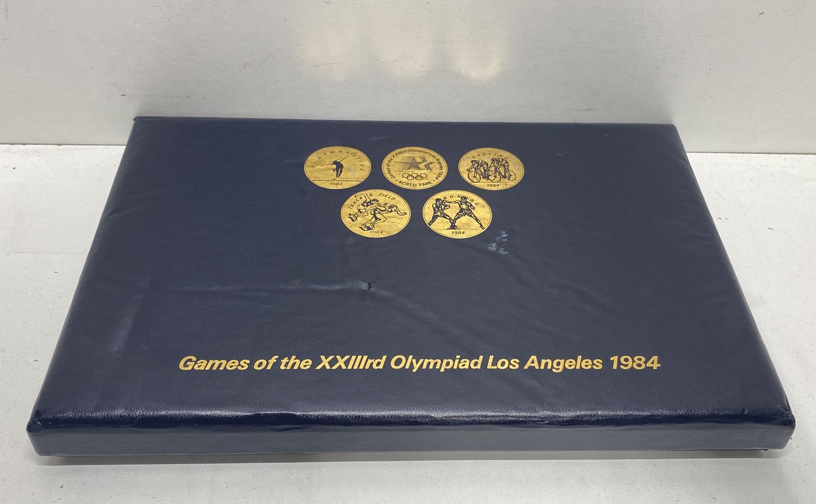 Olympics Collectible Coin Set Los Angeles XXIIIrd Olympiad 1984 RTD Token