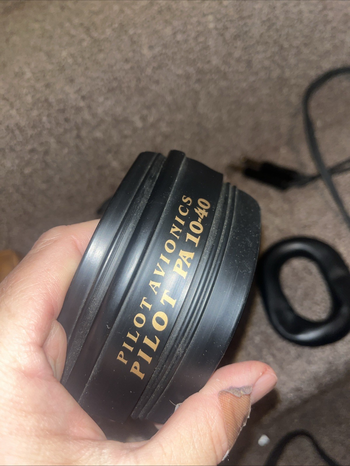 Pilot Avionics PA10-40 Aviation Headset With Bag