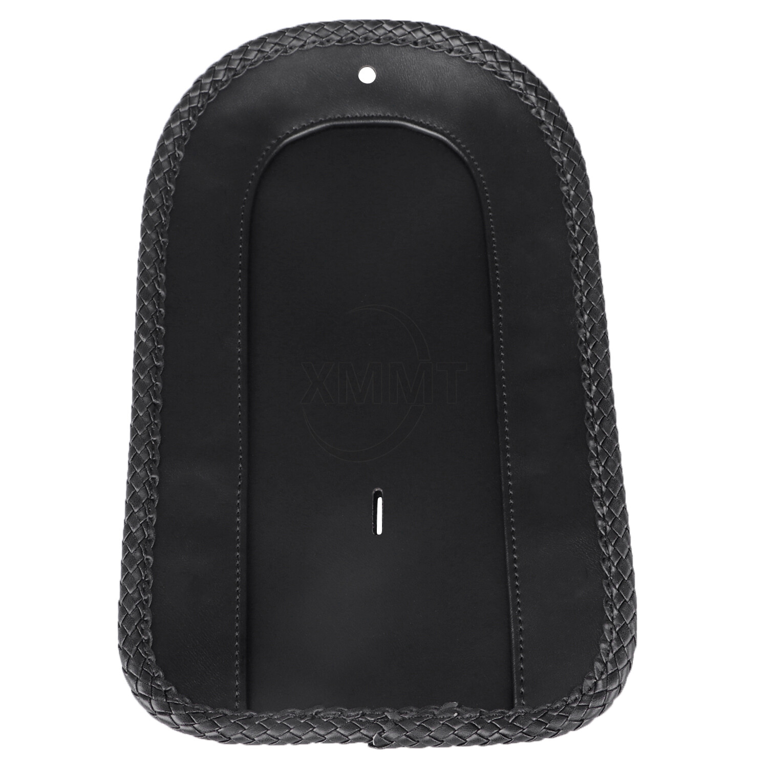 Black Rear PU Fender Bib Solo Seat for Harley Fatboy EFI FLSTFI FLSTF Softail