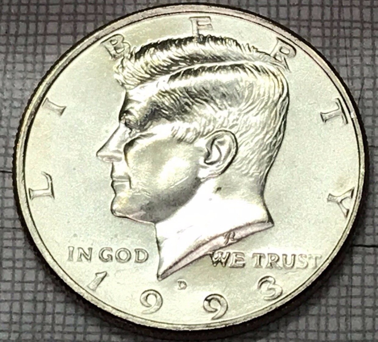 1993-D 50¢ John F Kennedy Half Dollar Coin BU Brilliant Uncirculated Clad