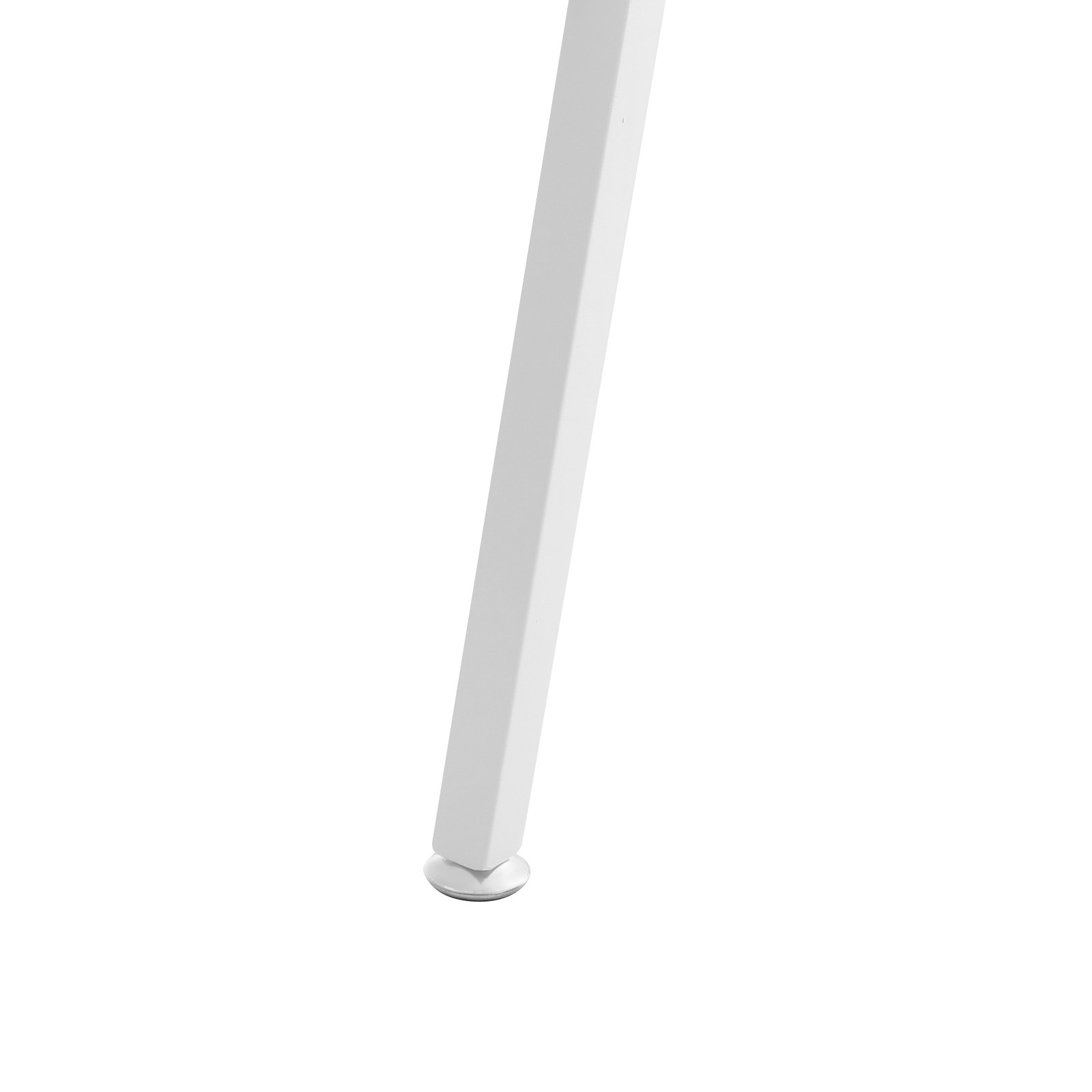 Modern Standing Display Rack, Double Side Clothing Shop Display Tables White