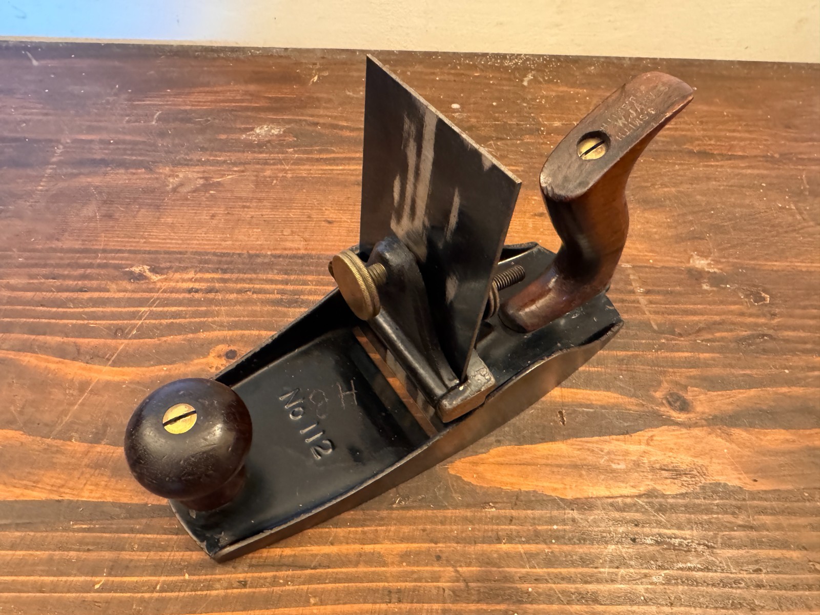 Stanley No. 112 Cabinet Scraper Plane USA Woodwork Tool