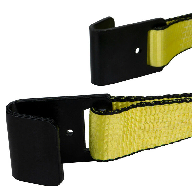 2 Pack Robbor Tow Dolly Basket Straps w/ Flat Hook Tie Down Bonnet 14-17" NY