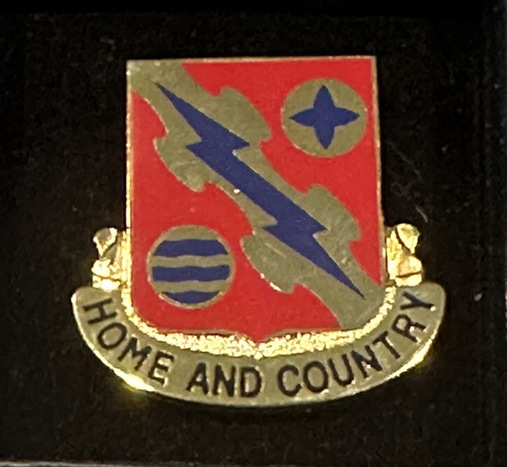 Home And Country265th Air Defense Artillery Pin