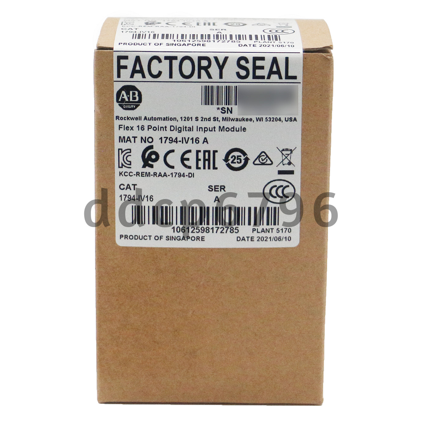 Allen Bradley 1794-IV16 Flex 16 Point Digital Input Module New Brand AB