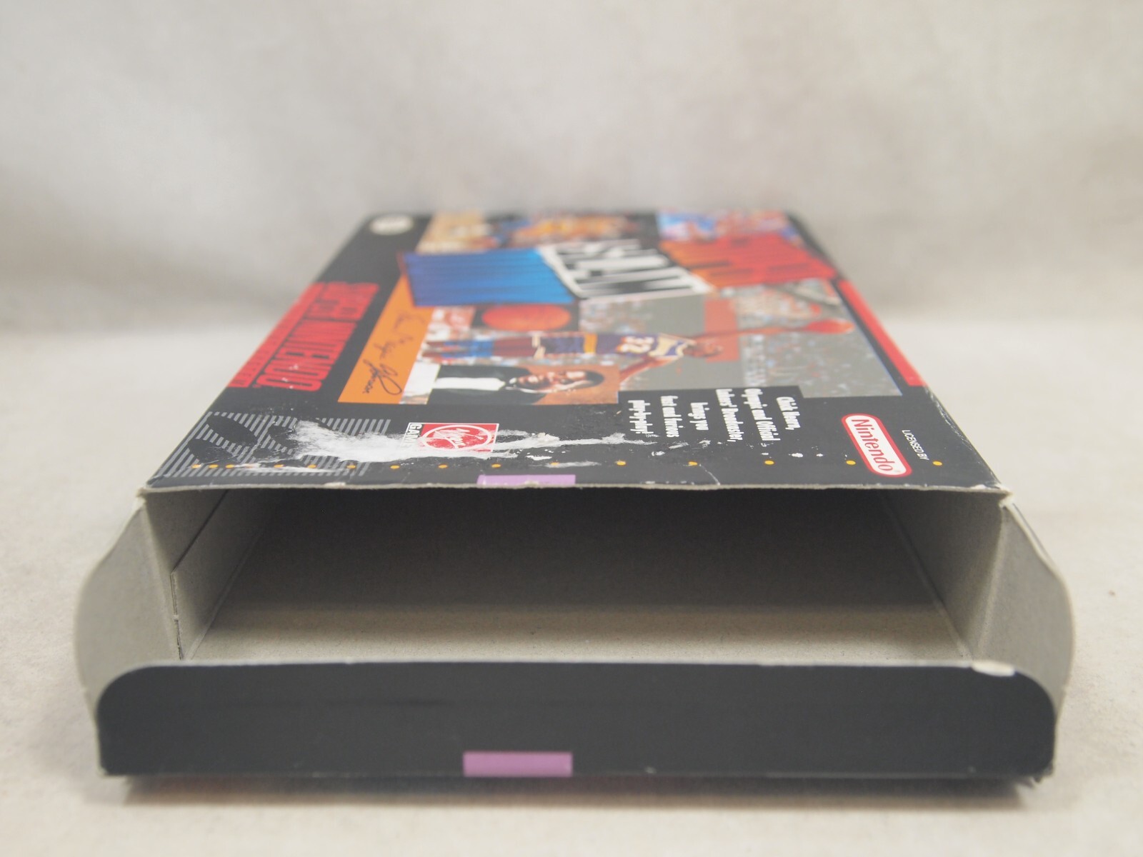Super Slam Dunk (Super Nintendo | SNES) Authentic BOX ONLY