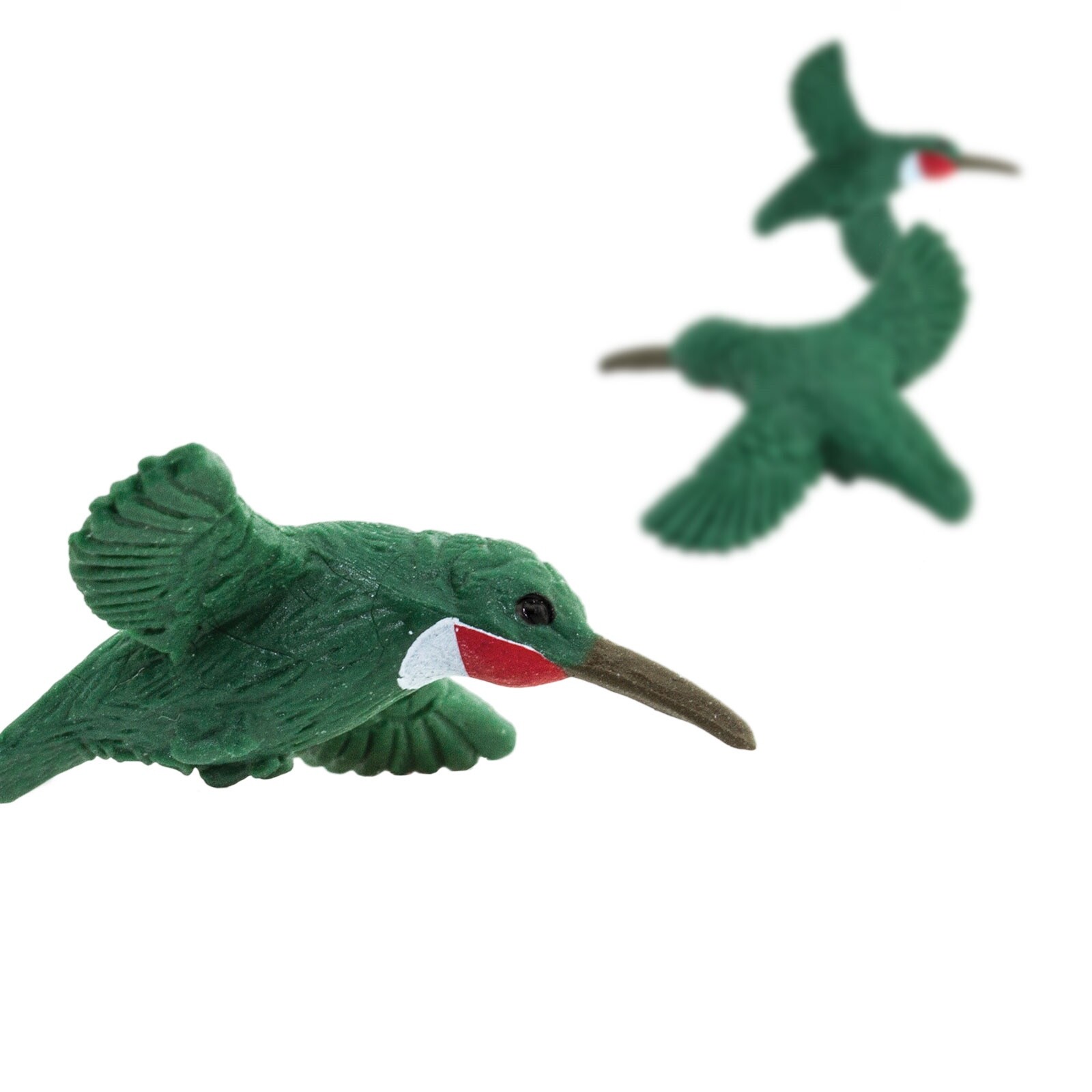 SAFARI LTD HUMMINGBIRDS SET OF 29 GOOD LUCK MINIS! #100229! TINY 1" LONG