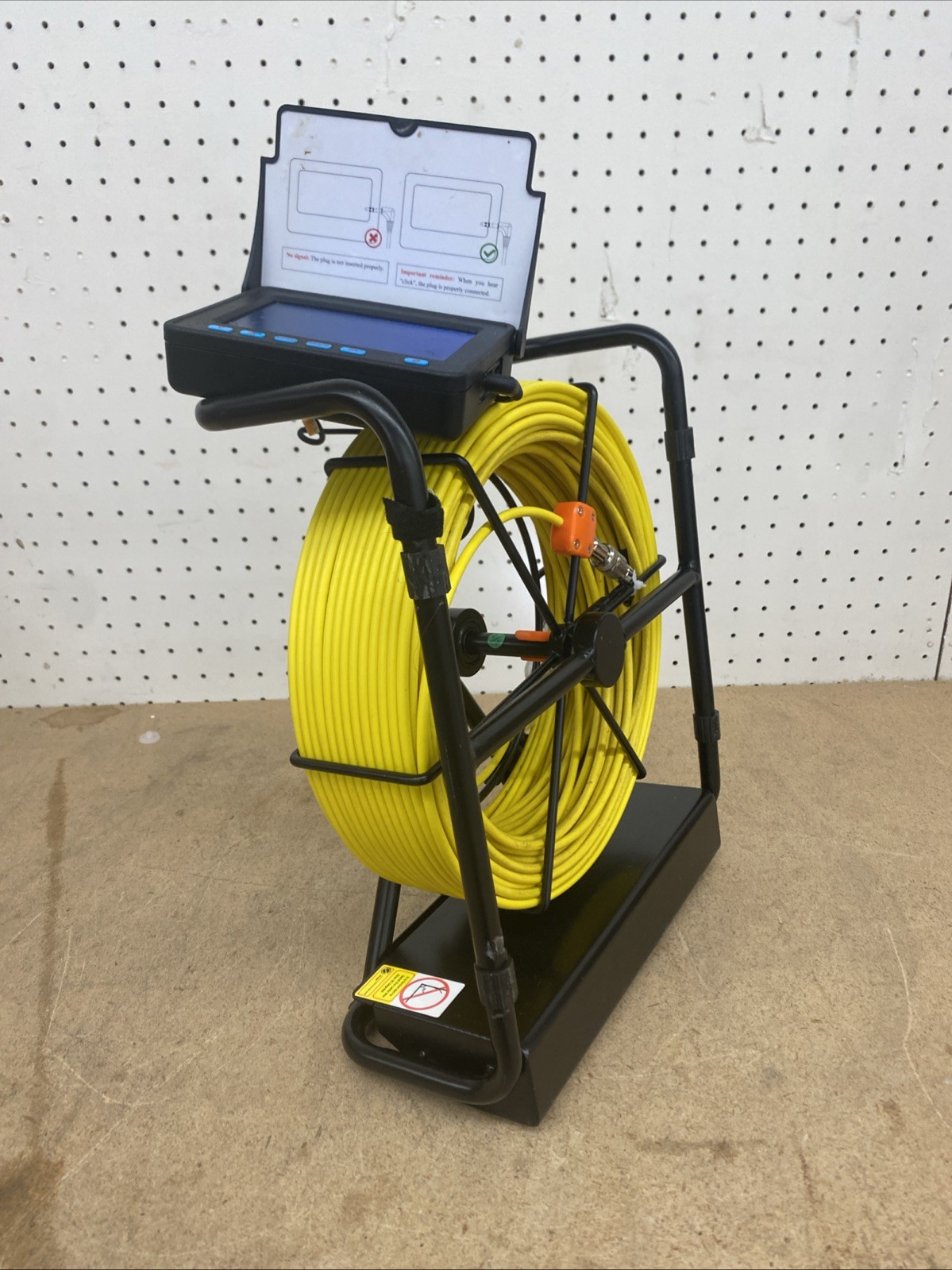VEVOR Sewer Camera, 164FT 4.3" Screen, Pipeline Inspection Camera