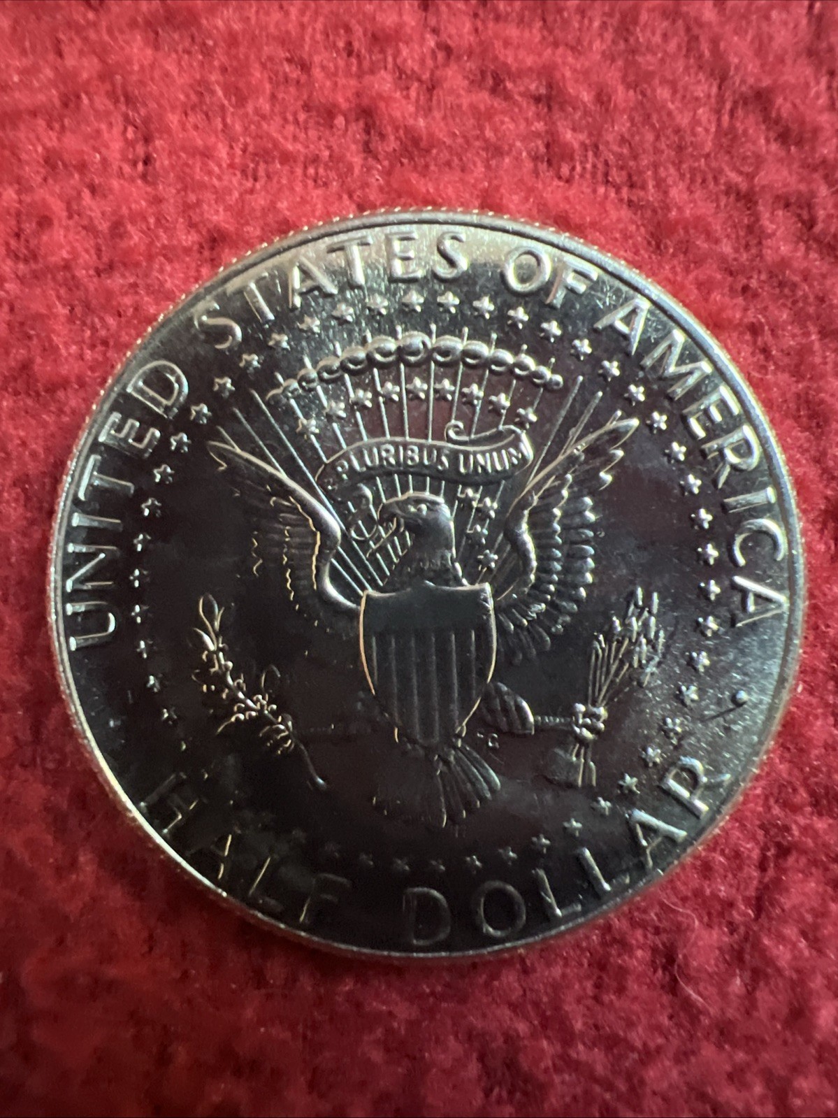 2025D 50c-Error- E Pluribus Appears To Be A Grease Strike Error