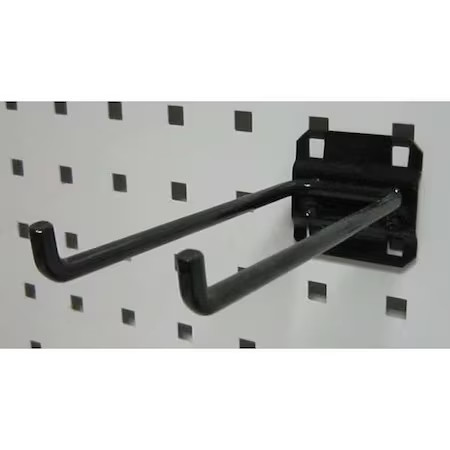 Double Rod Pegboard Hook, 5-3/4 In, Pk5,  5Tpl3