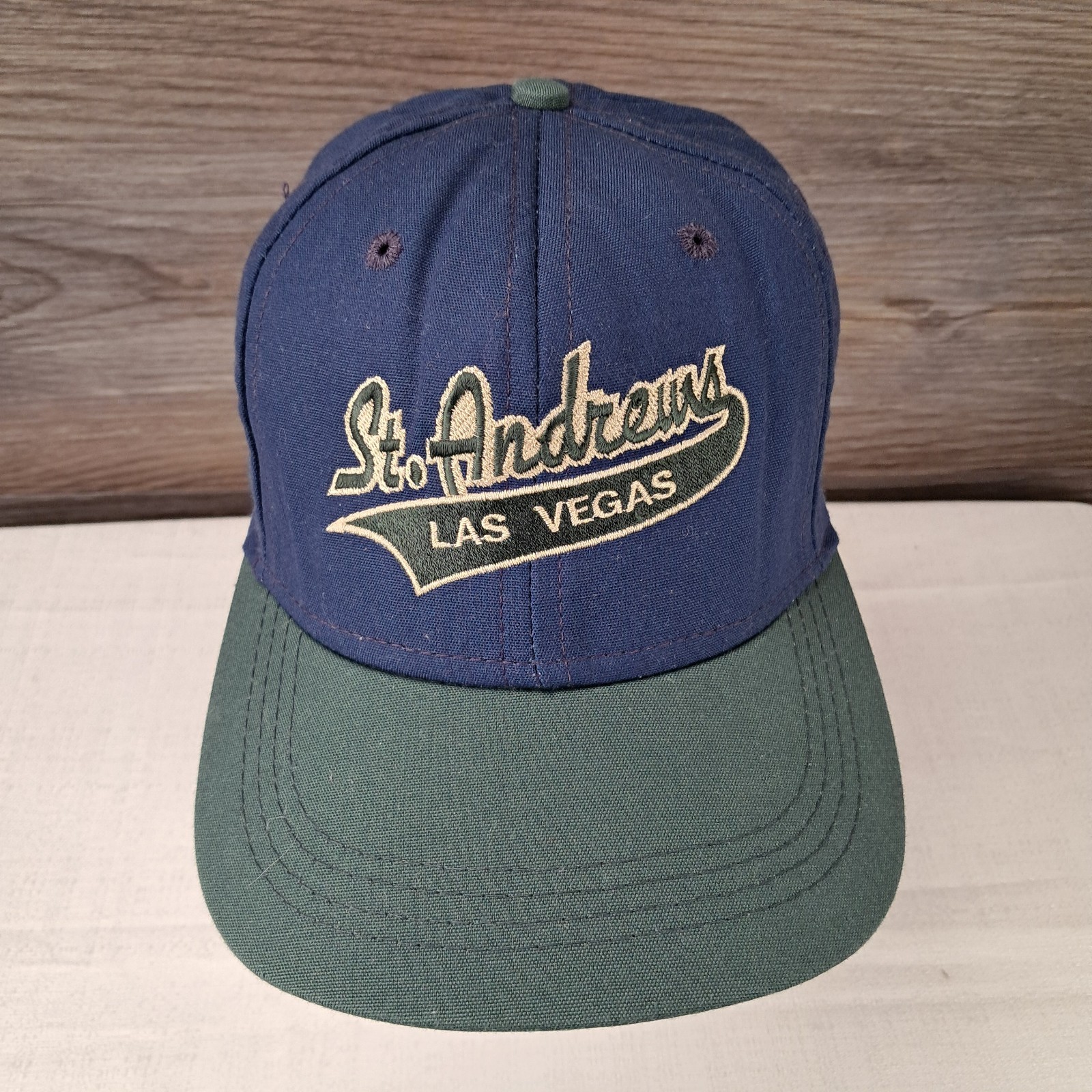 St. Andrews Las Vegas Strapback Cap Hat Imperial Denver Colorado Made in USA