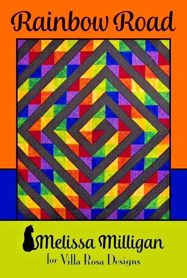 Rainbow Road Quilt Pattern