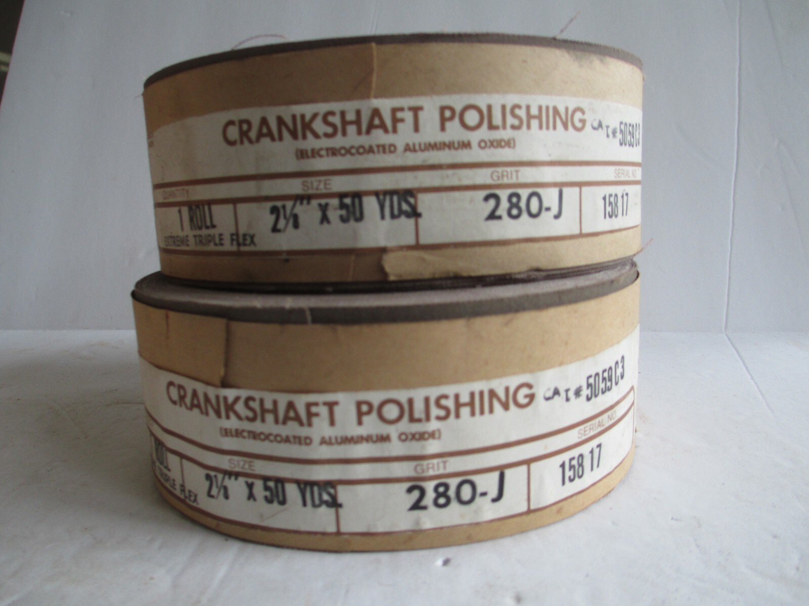 Armour Ind Mfg Engine Crankshaft Polishing Cloth 280-J / 2 1/8" / 50yds    C88