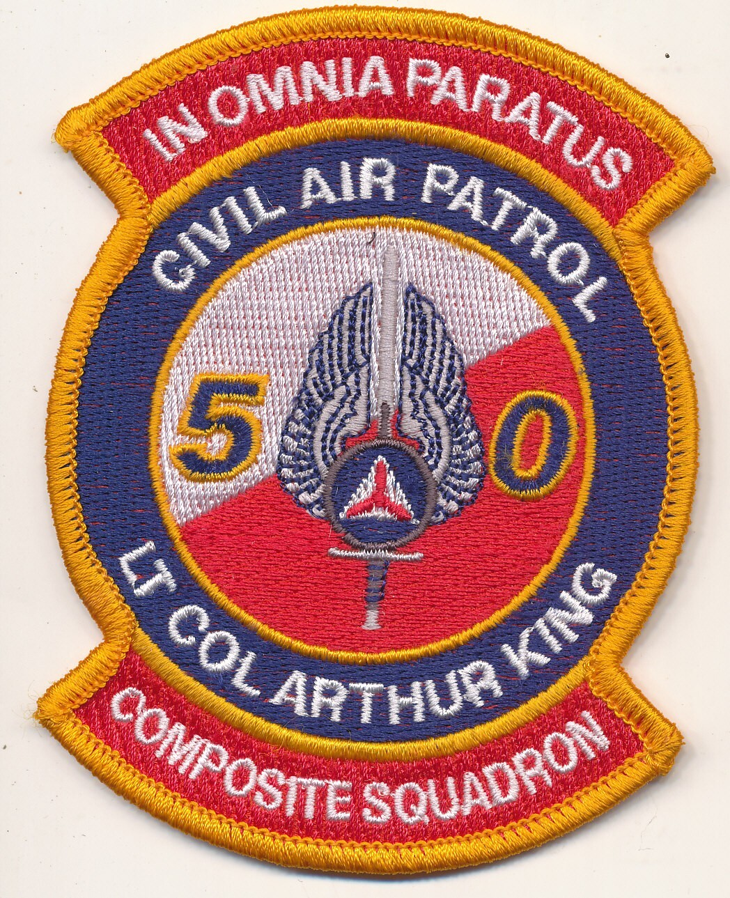 50 Composite Squadron Civil Air Patrol patch USAF US Air Force Auxiliary