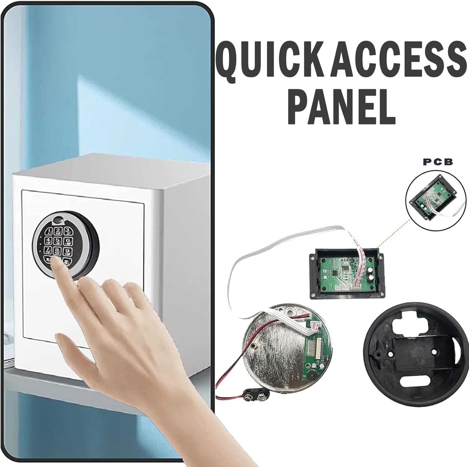 Electronic Digital Keypad Gun Safe Lock Replacement - Secure & Reliable Access