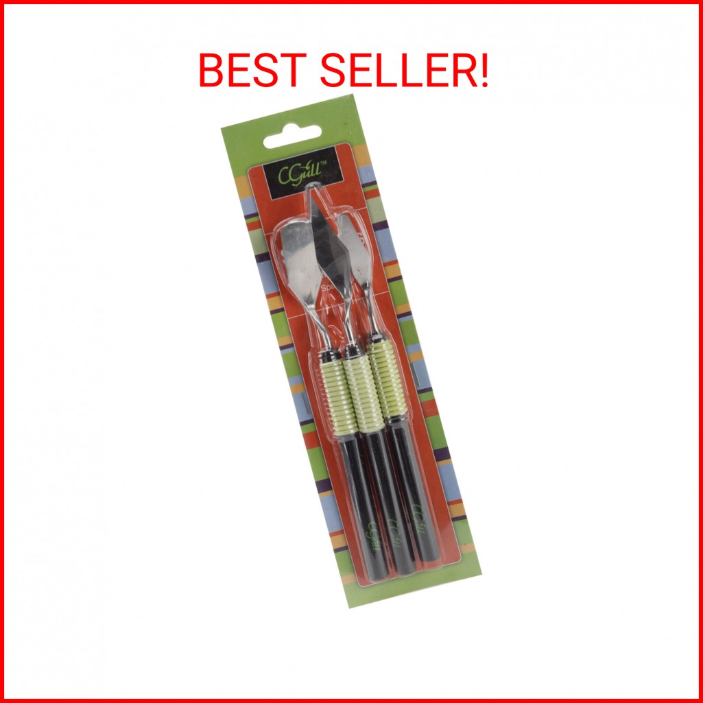 C-Gull CGull Spatula Kit 3/Pkg-Black