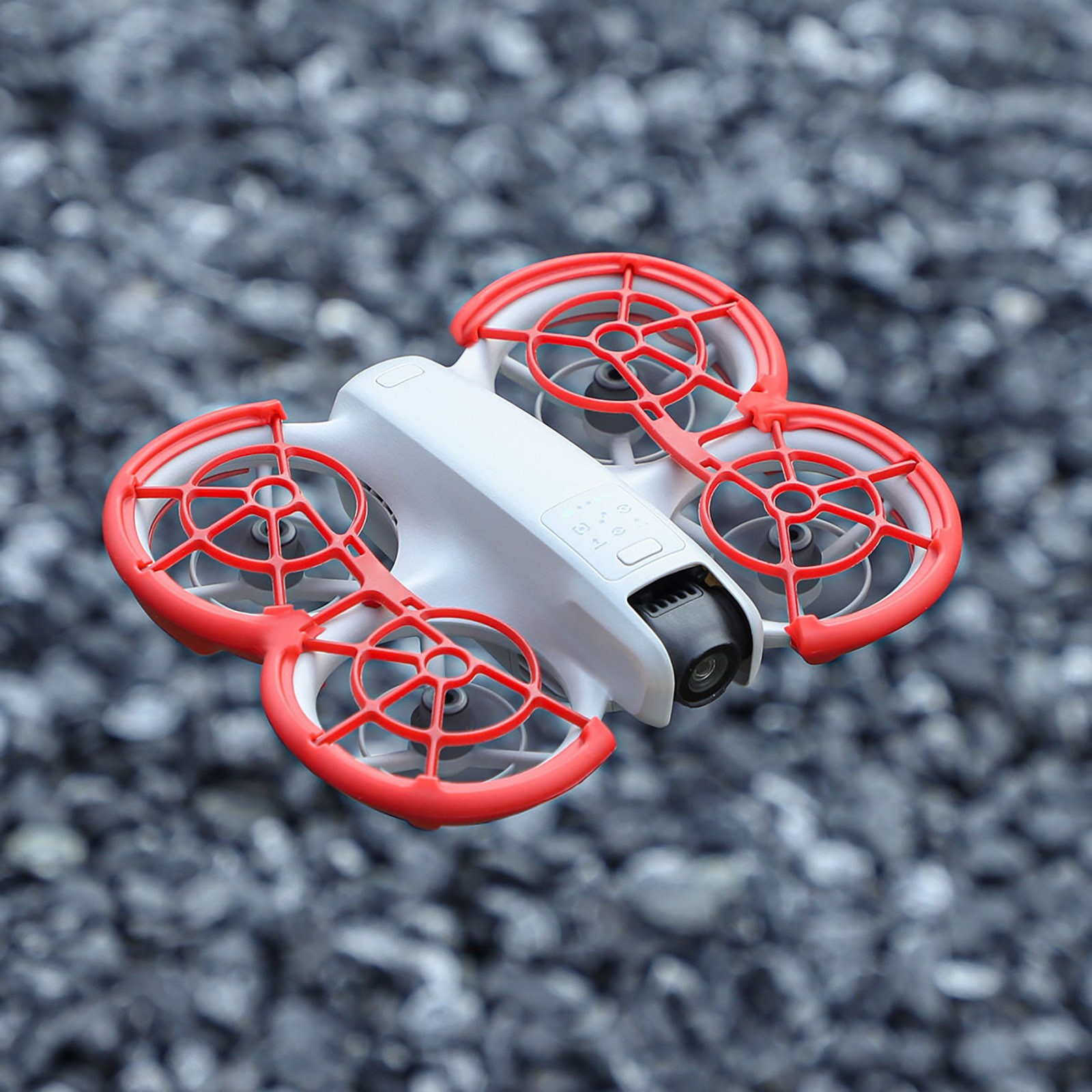 1Pair Red Propeller Guard Bumper Protective Ring Accessories For DJI NEO Drone;;