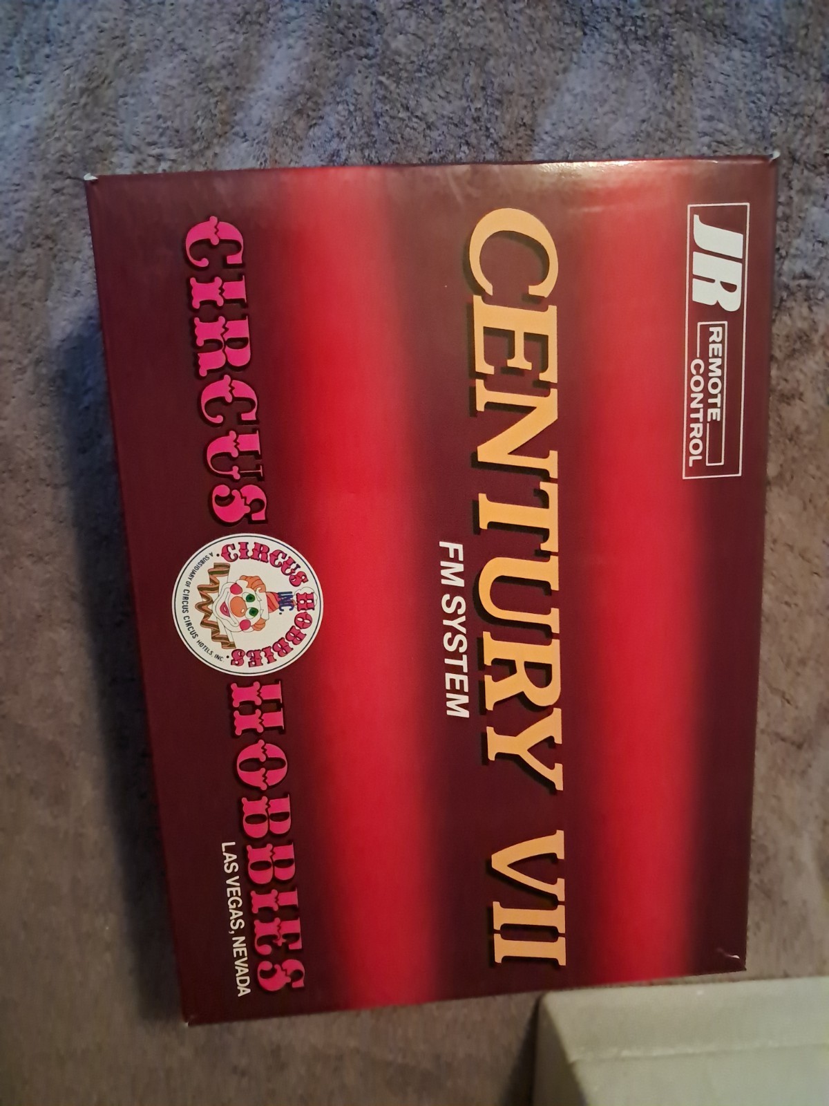 Vintage JR Propo Century VII 7-Ch FM RC Airplane Transmitter Box Set TESTED...