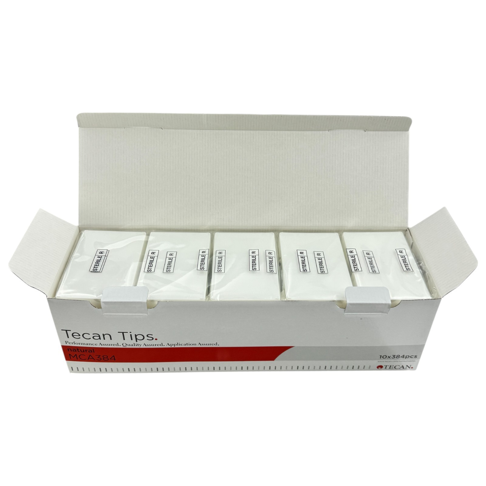 Tecan MCA384 Pipette Tips 50µL Filter Sterile Lot 3840pcs Expired