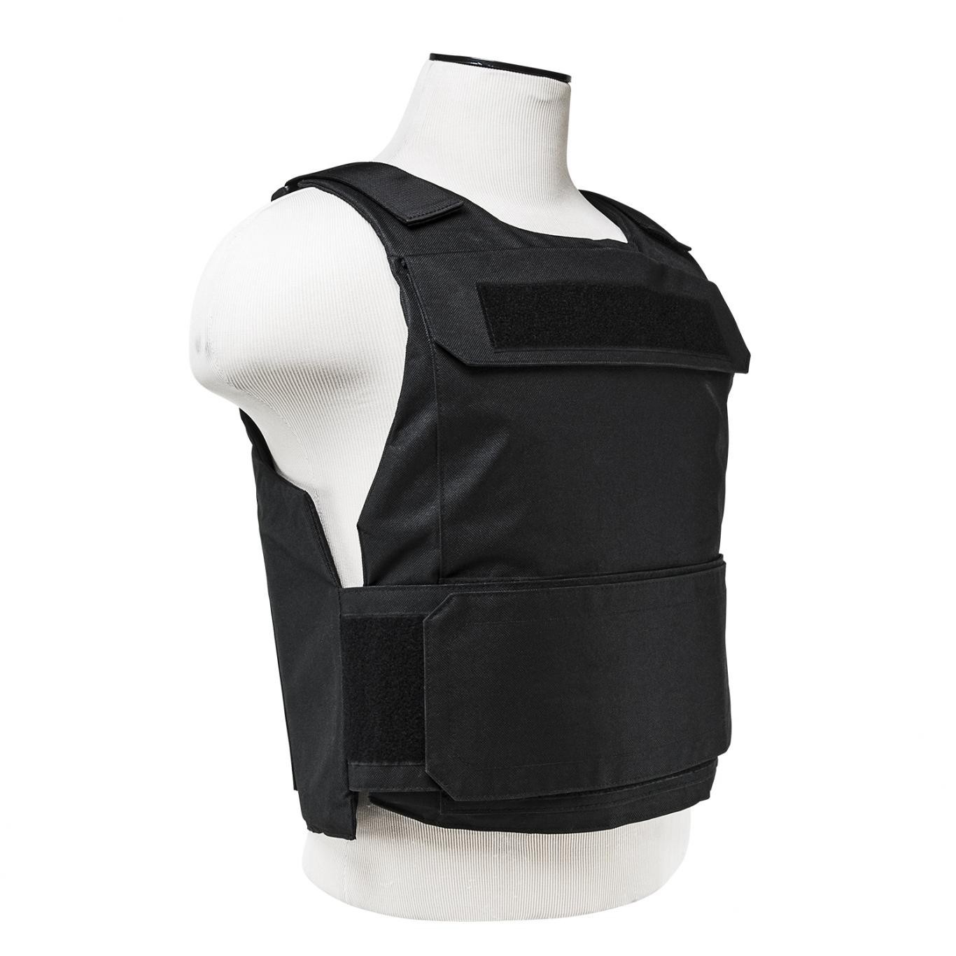 VISM by NcStar CVPCVD2975 Discreet Plate Carrier - Black SM-XL Adjustable