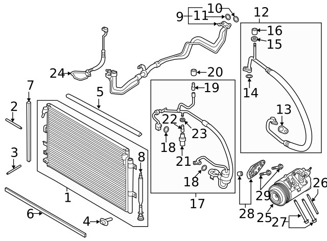 Genuine Ford A/C Receiver Drier M2GZ-19C836-A