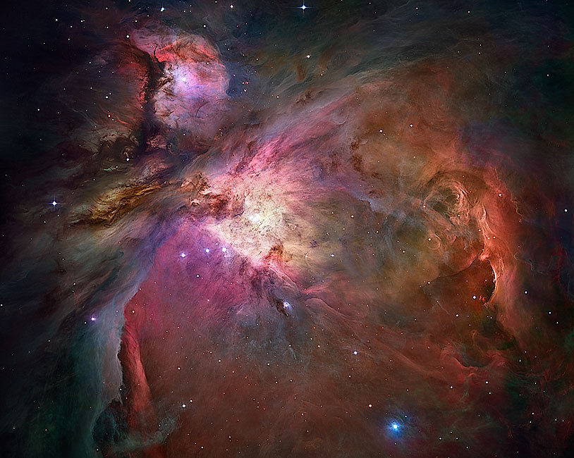 NASA HUBBLE SPACE TELESCOPE ORION NEBULA 8x10 GLOSSY PHOTO PRINT