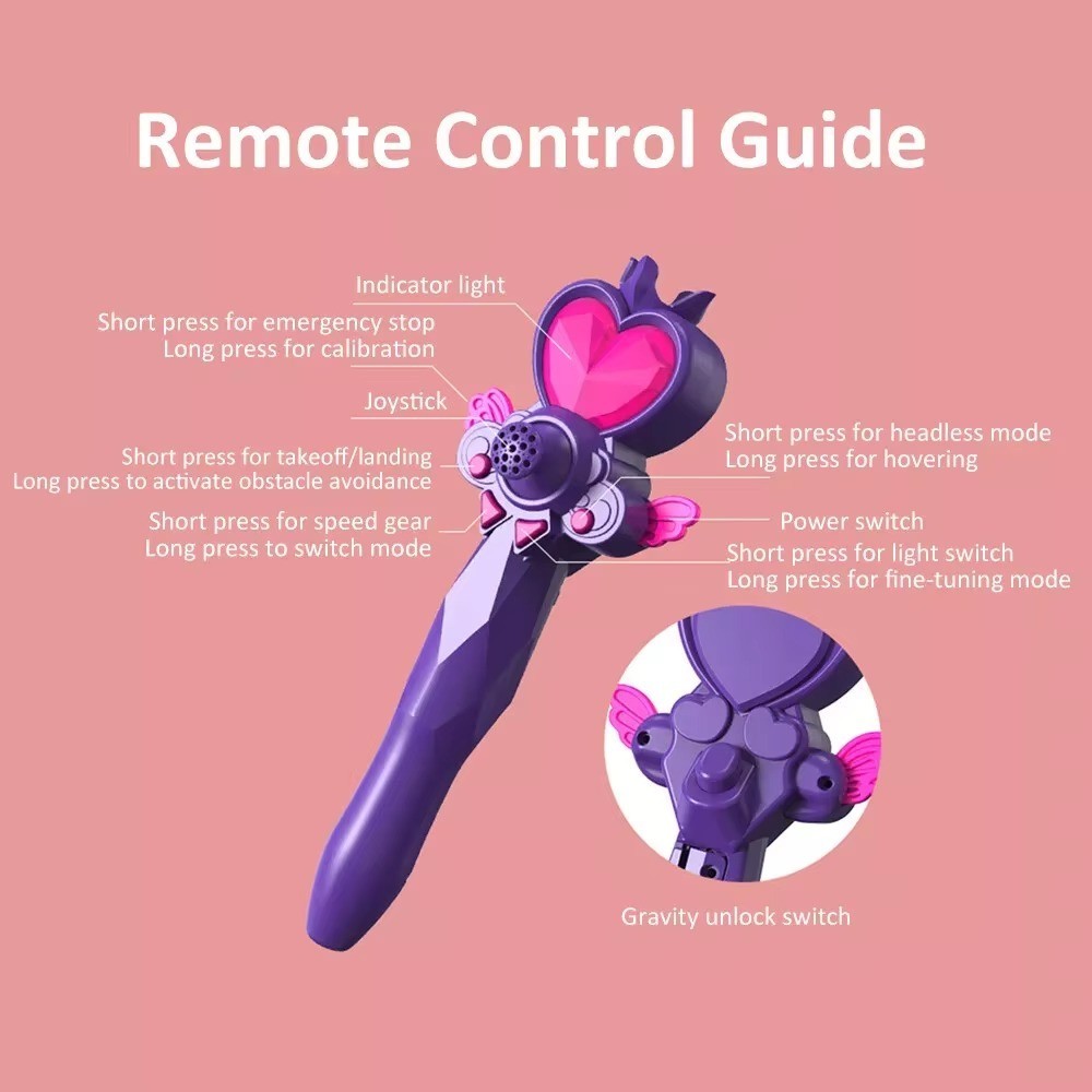 Remote Control Kids Glitter Butterfly Drone