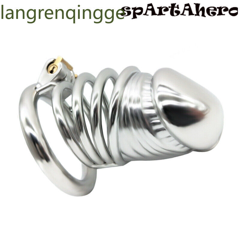 2022 new Metal Chastity Belt Male Chastity Device Metal Lock Cage for Men Belt