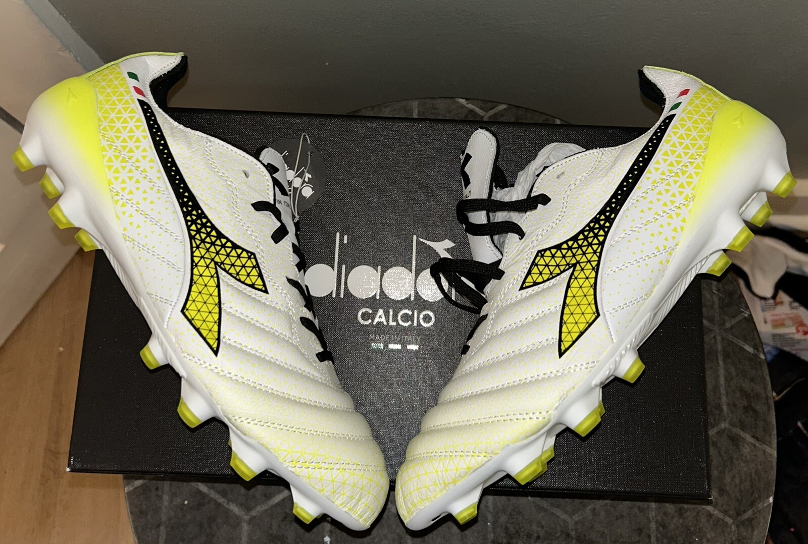 Diadora Brasil Elite GR ITA LPX soccer Cleats Made In Italy Size 10.5 NEW $290