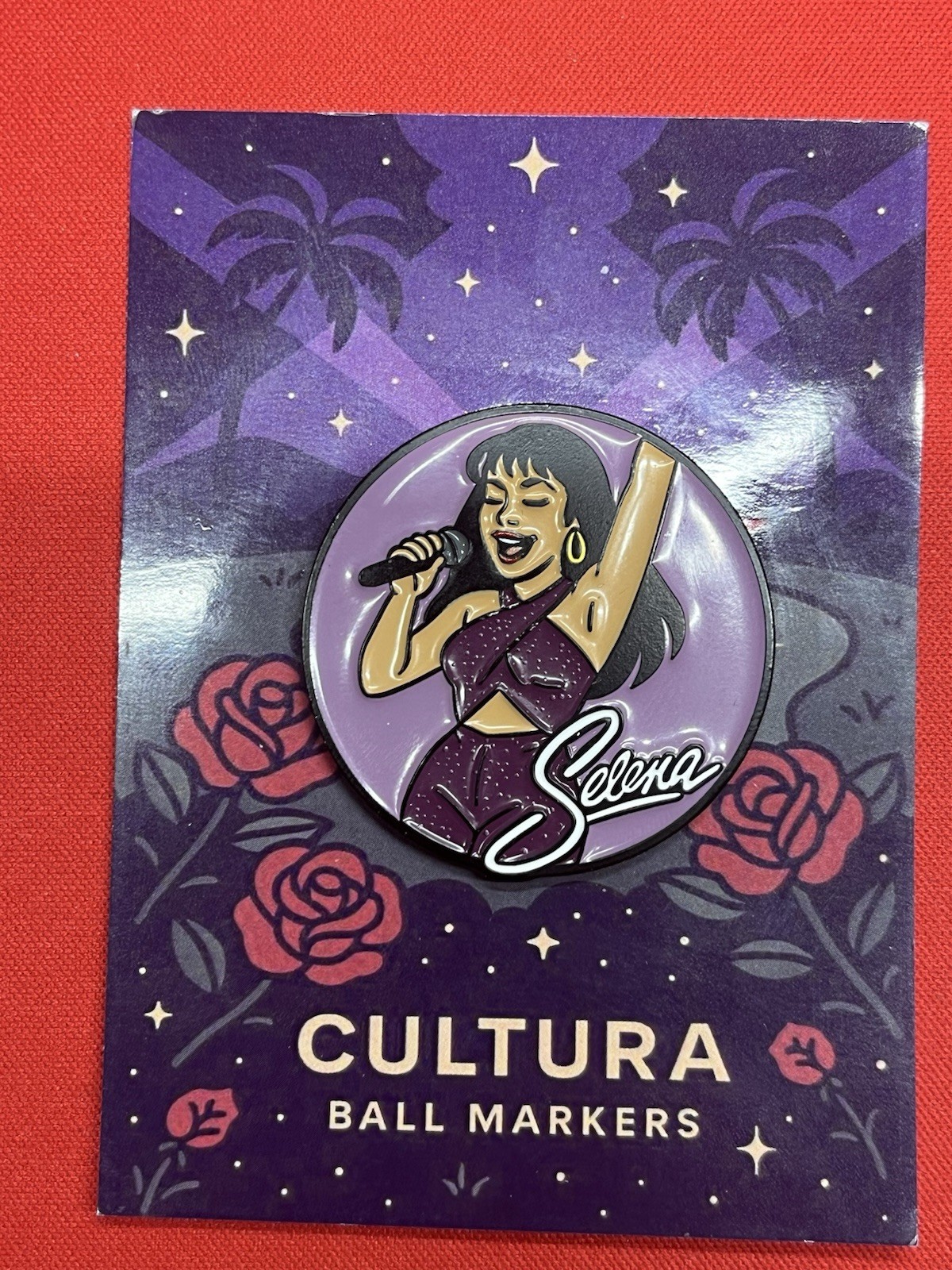 Selena Golf Ball Marker - For Girls or Women - Not Magnetic
