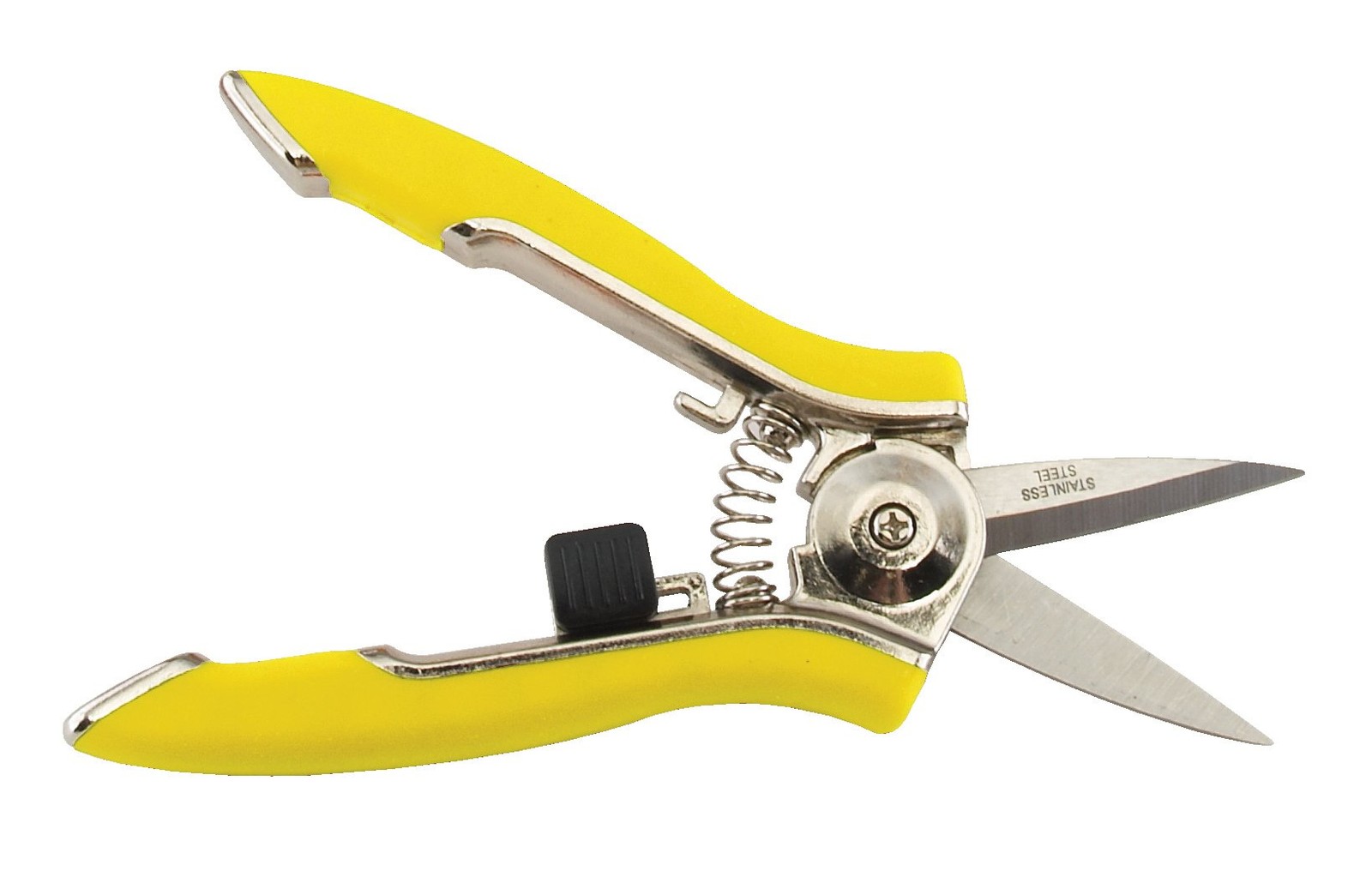 Dramm ColorPoint Stainless Steel Compact Garden Pruning Shear, Yellow