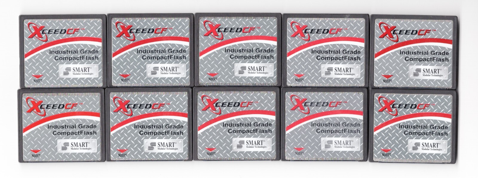 Lot 10x Smart Xceed 1GB Industrial CF Compact Flash Memory Cards