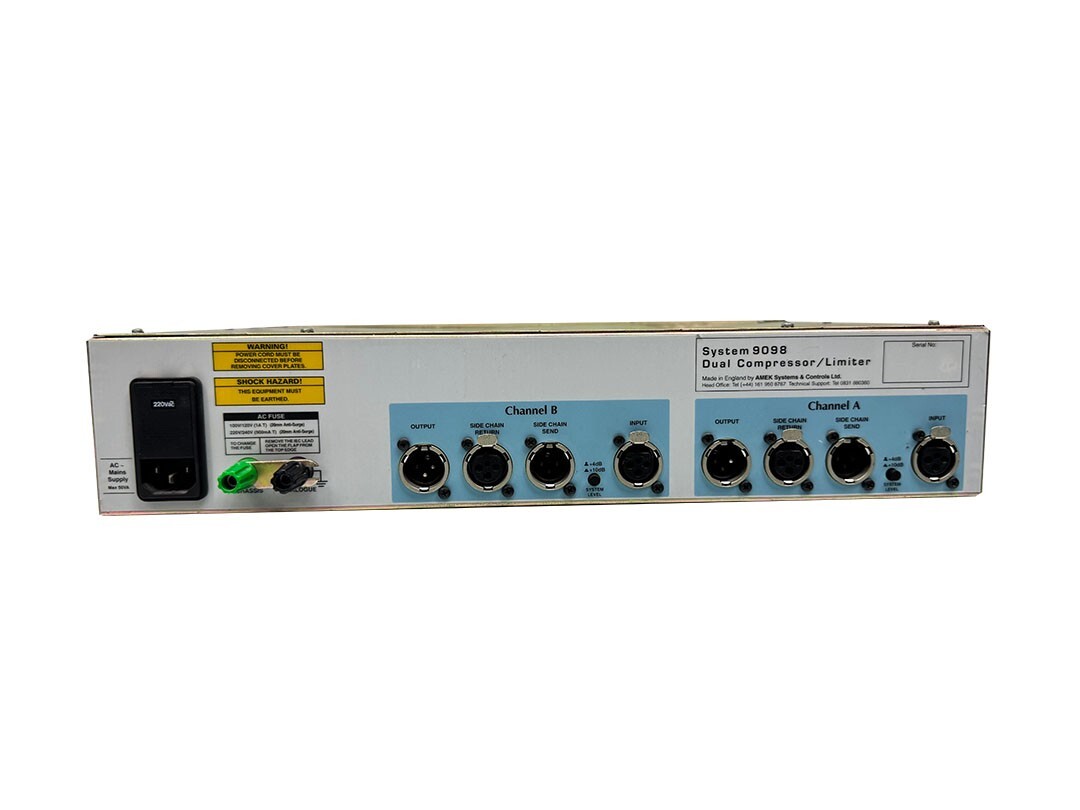 AMEK system 9098 dual compressor limiter