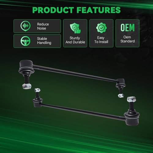 2Pcs K80879 Front Sway Bar Stabilizer Link Compatible With 2008 2PC_K80879