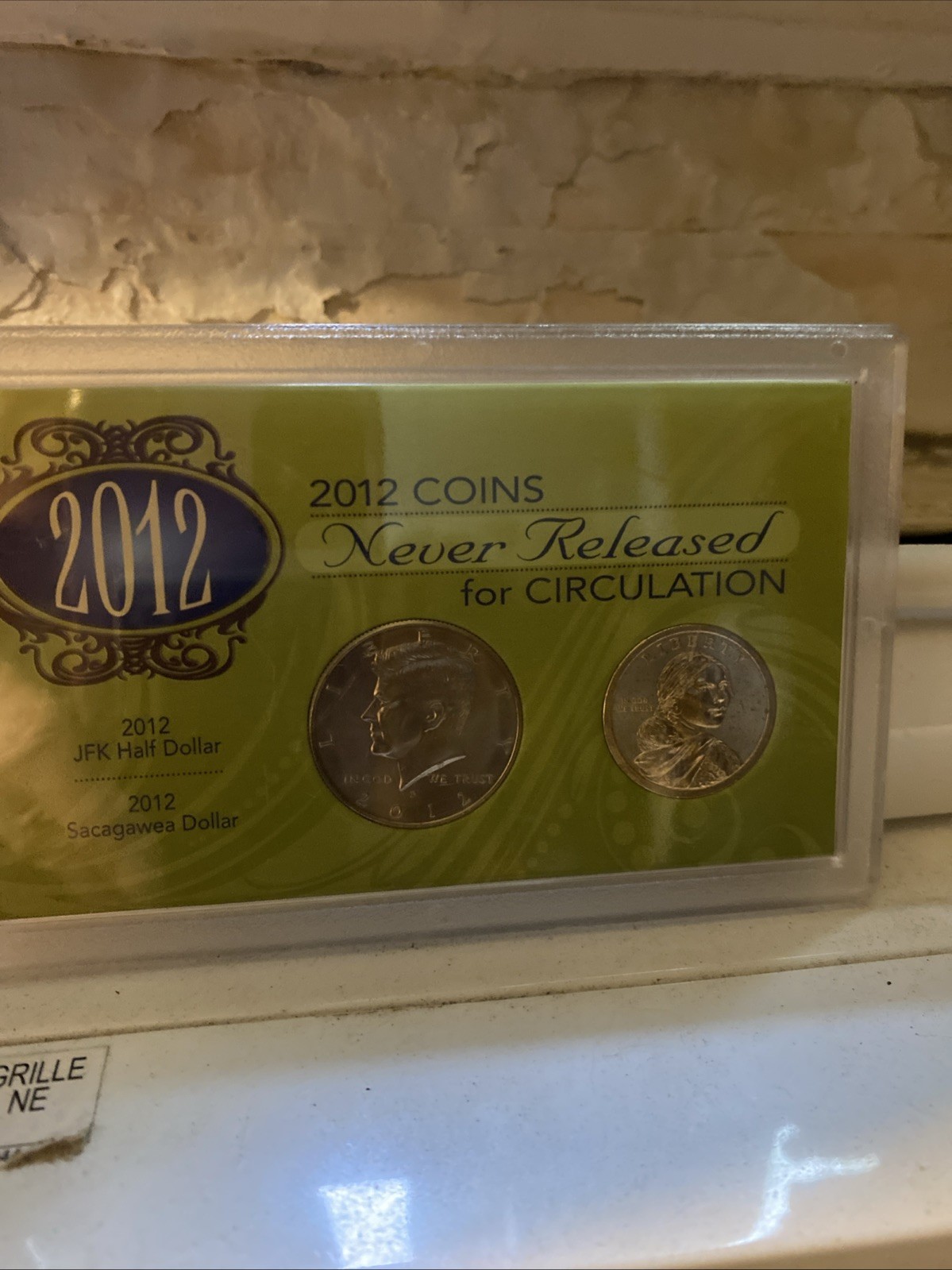2012 Never Released Kennedy Half Dollar AND Sacagawea Dollar