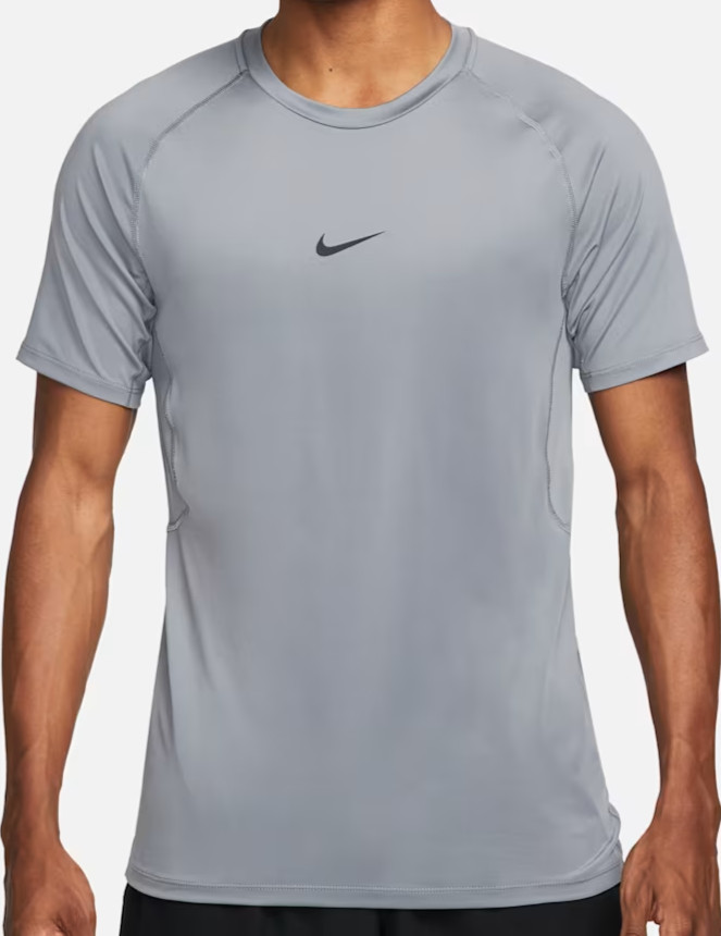 Nike Pro Men's Dri-FIT Slim Short-Sleeve Top Men's Large  FB7929-084 Gray