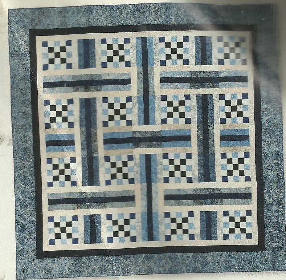 C0305 ICE QUEEN QUILT PATTERN/INSTRUCTIONS