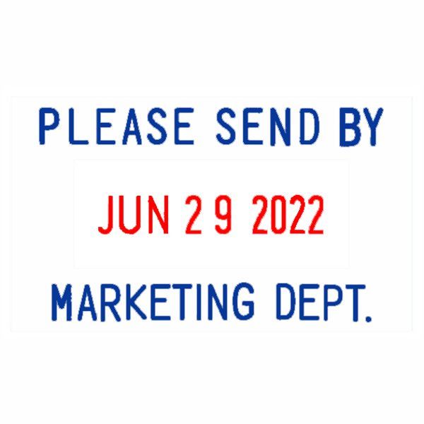 Shiny S-421 Self-inking Do-It-Yourself Date and Message Stamp
