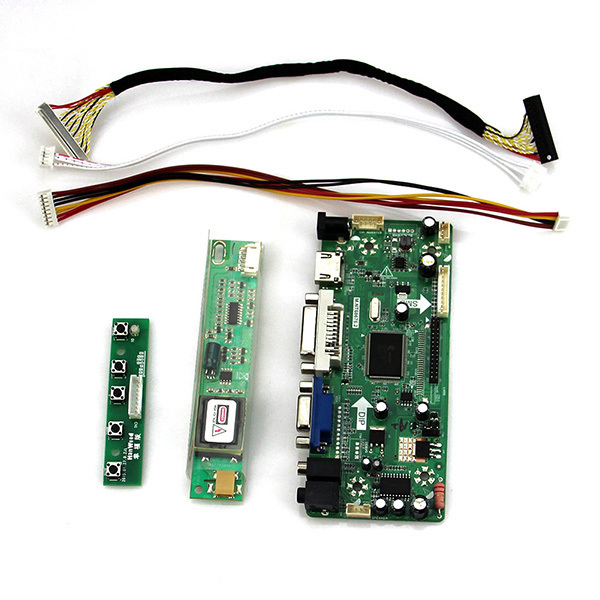 (HDMI+DVI+VGA+Audio) LCD Controller Board Driver Kit for LTN154AT10-001 1280X800