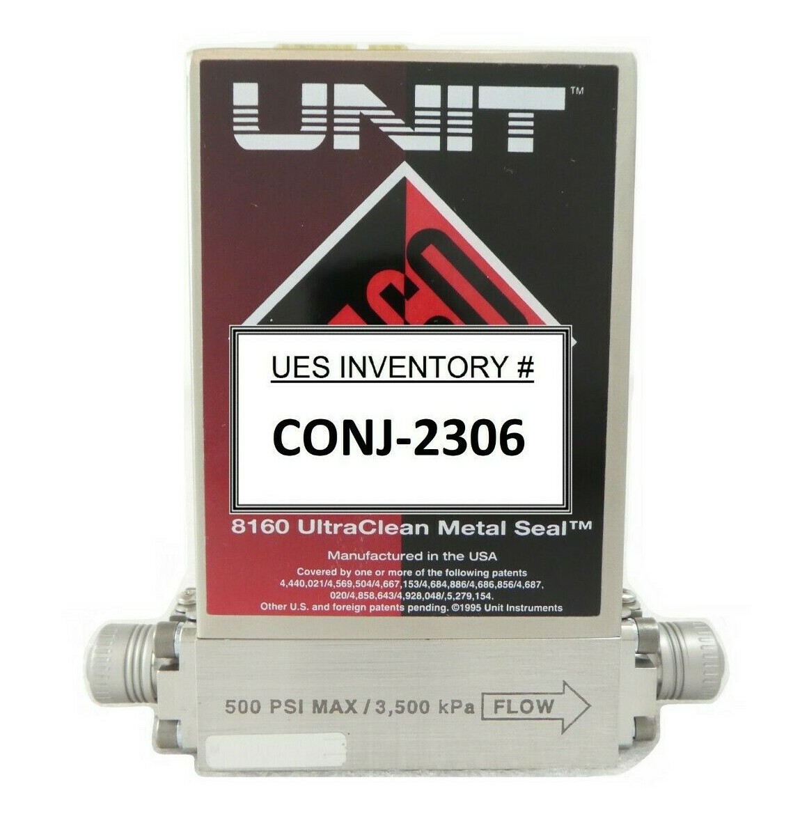 UNIT Instruments UFC-8160 Mass Flow Controller MFC 30SLM N2 Mattson 37100440 New