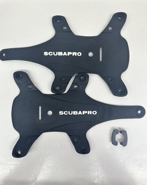 SCUBAPRO Hydros Pro Color Kit Black Open Bag