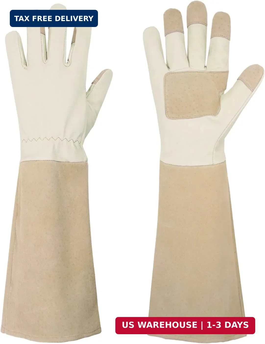 Rose Pruning Gloves for Men & Women, Long Thorn Proof Gardening Gloves, Breathab