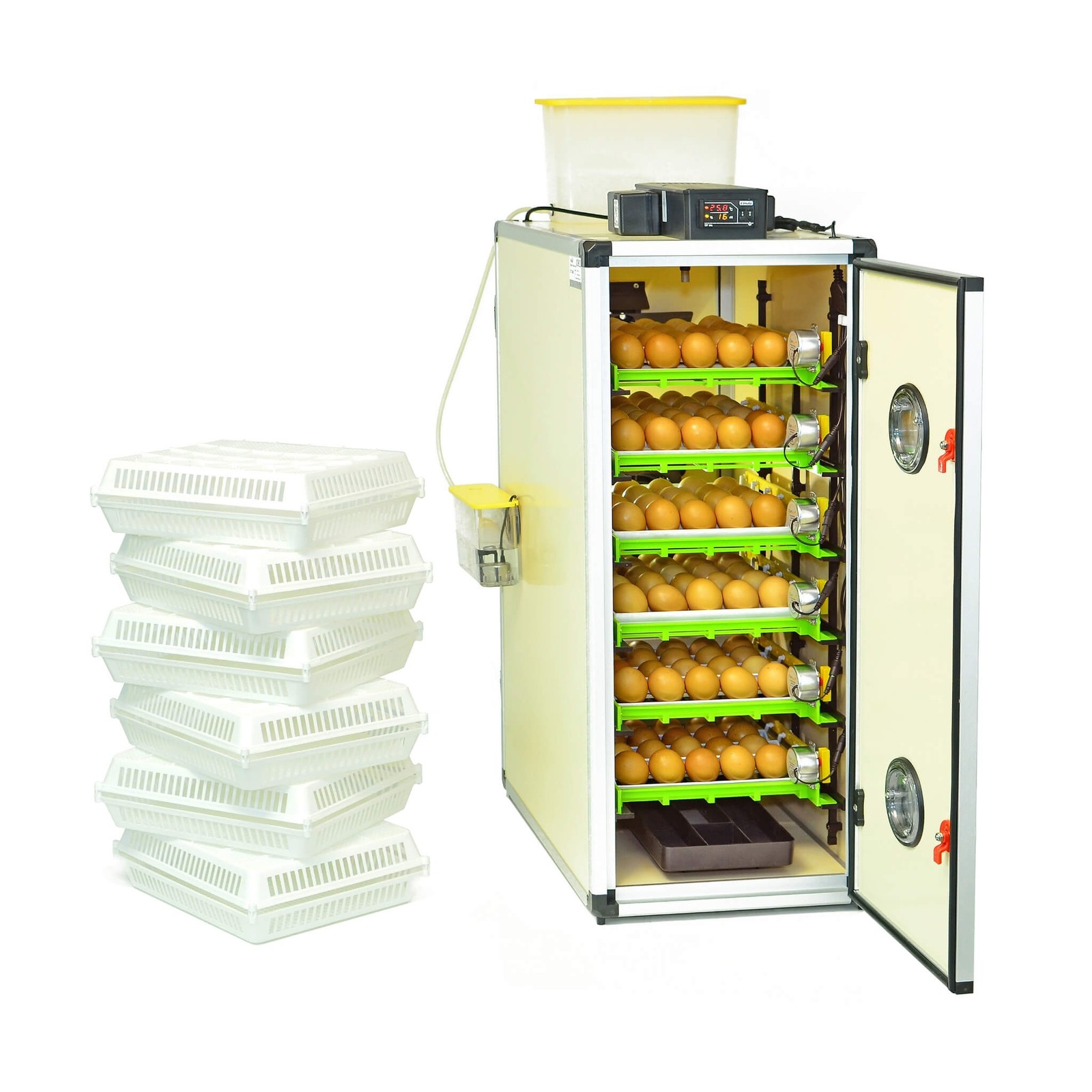 240 Eggs Incubator Kit (180 Set + 60 Hatch)