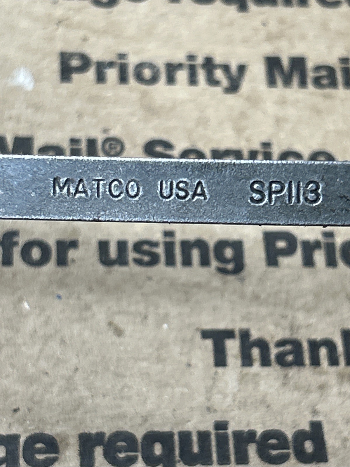 Matco Tools SP113 Large Brake Adjusting Spoon Tool