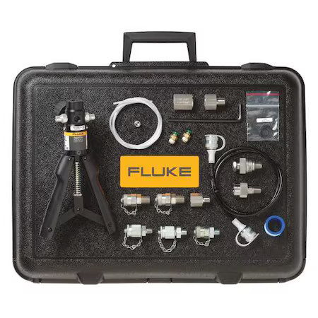 Fluke Flk-700Ptpk2 Pneumatic Test Pump,-12.7 Psi To 600 Psi