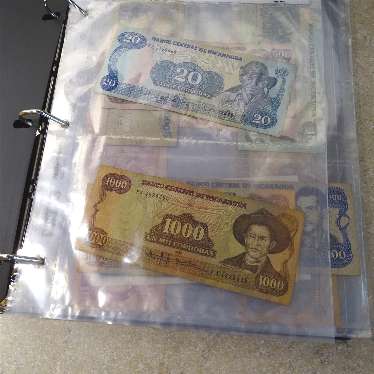 Vintage Assorted Paper Bank Notes Lot, (41) Foreign Notes-Money, See Pics
