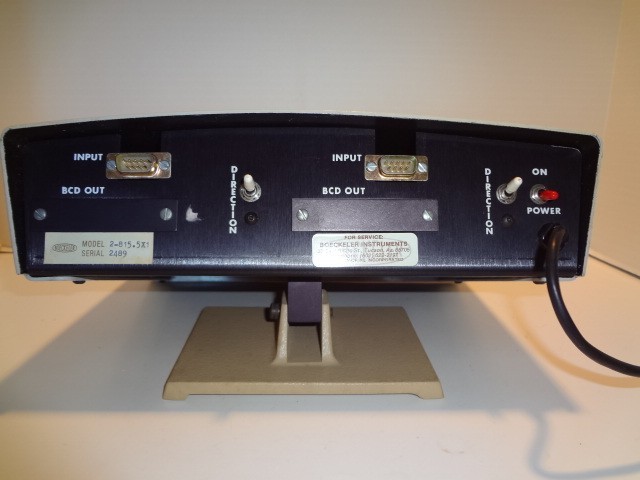 BOECKELER INSTRUMENTS DIGITAL READOUT DISPLAY 2 AXIS MODEL 2-815.5x1 **NICE**