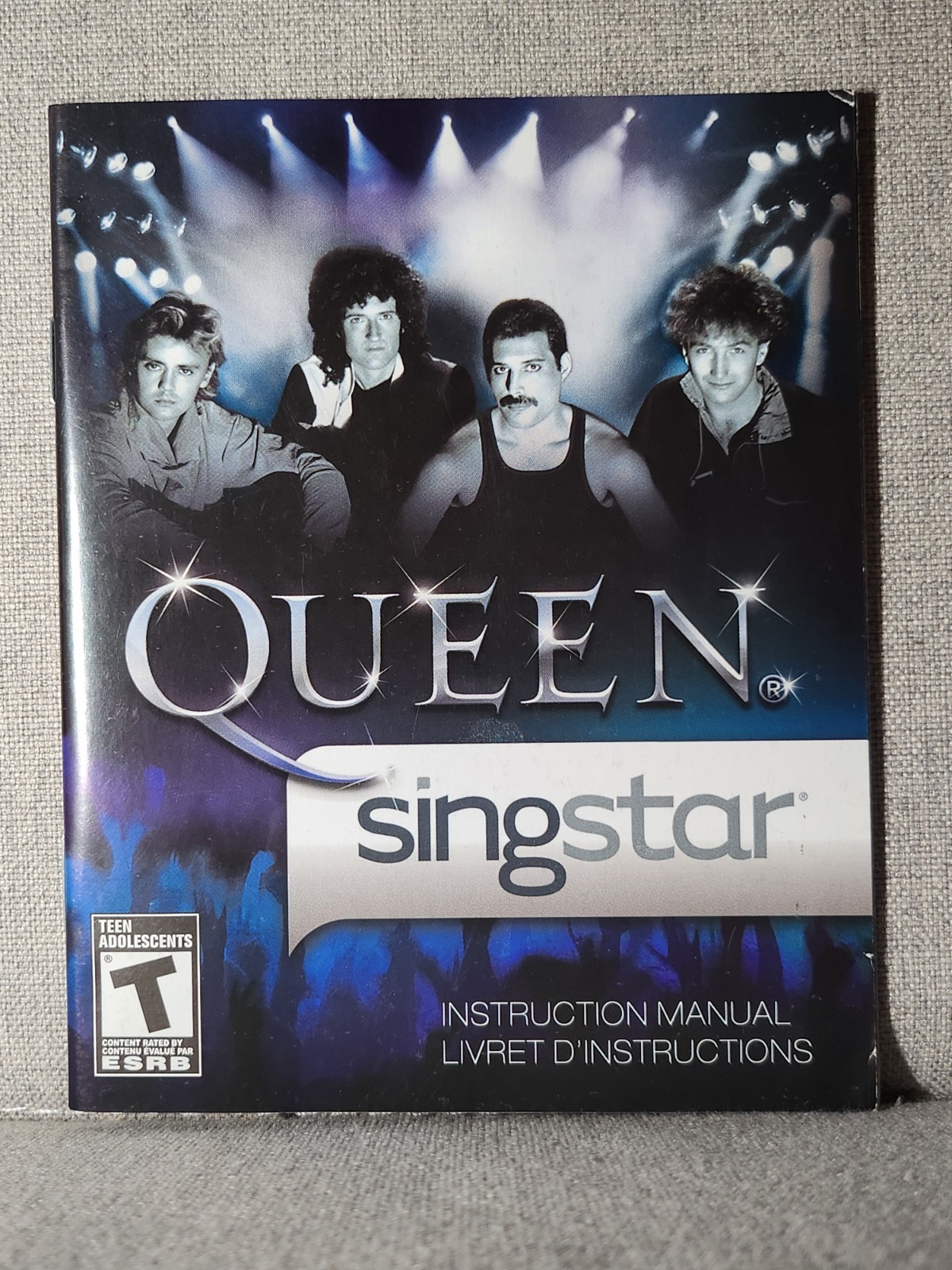 SingStar Queen Instruction Booklet - Manual Only - PlayStation 3 (PS3)