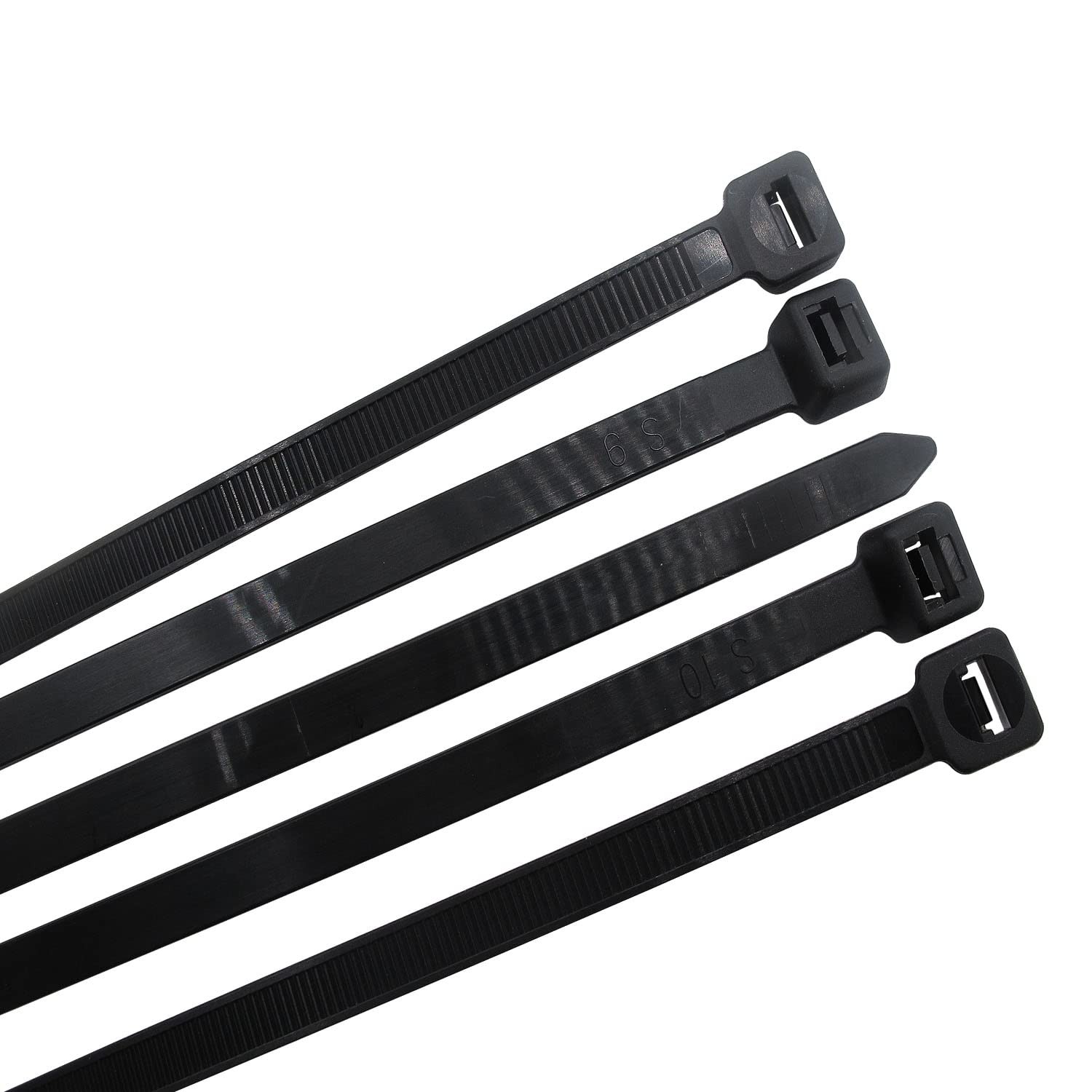 Superun Black Zip Ties 20 Inch 120 Lbs UV resistant Cable Ties 50 Pack