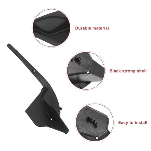 Front Windshield Wiper Cowl Cover Extension Trim - Plastic Panel - Front Cowling